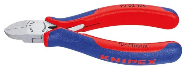 Изображение товара Бокорезы Knipex KN-7202125 125 мм - профессиональные и надежные