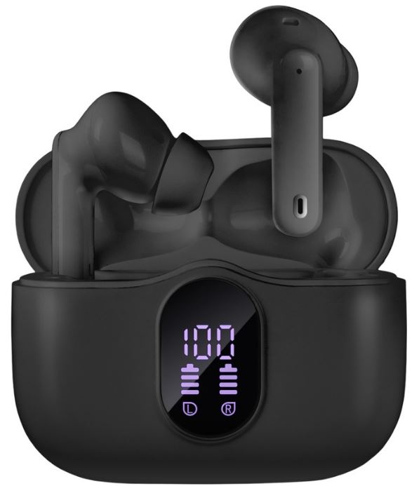 

Наушники беспроводные Sven E-315B SV-022631 внутриканальные с микрофоном, черные (BT, TWS, ANC, ENC, APP), E-315B