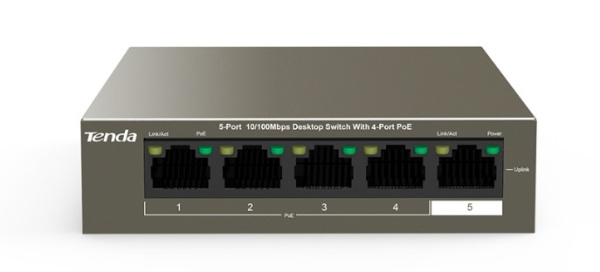 фото Коммутатор неуправляемый Tenda TEF1105P-4-38W в Екатеринбурге