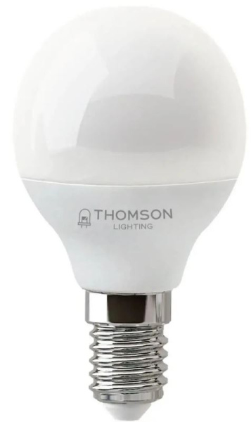 Изображение товара Светодиодная лампа Thomson 6W E14 6500K шар холодный свет