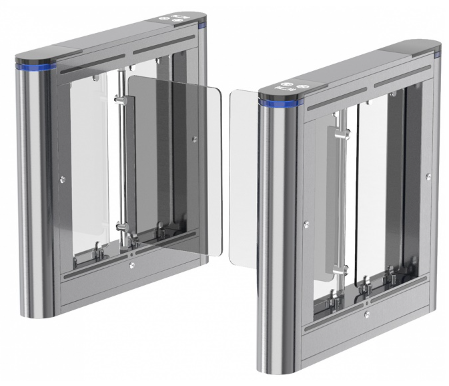 

Турникет БЛОКПОСТ РСП 400 автоматический, с функцией "антипаника", комплект считывателей (HID, E-Marine), створки - стекло, пульт управления с кабелем, РСП 400