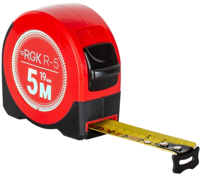 

Рулетка RGK R5 ПОВЕРКОЙ 755924 RGK измерительная, R5 ПОВЕРКОЙ