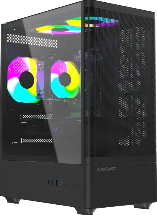 

Компьютер TECLAST G03 Ryzen 5 9600X/32GB/1TB SSD/RTX 5060TI 16GB/WiFi/BT/Win11Pro/black, G03