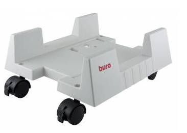 

Подставка Buro BU-CS3AL напольная для системного блока на колёсах (пластик, светло-серый, 16.5 - 26.5 см., до 20 кг), BU-CS3AL