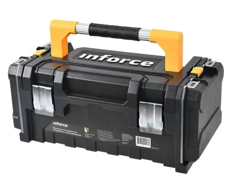 

Ящик для инструментов Inforce 06-20-11 20" c органайзерами, 06-20-11