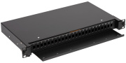 фото Кросс оптический стоечный NikoMax NMF-RP24SC-TS-P1-1U-BK