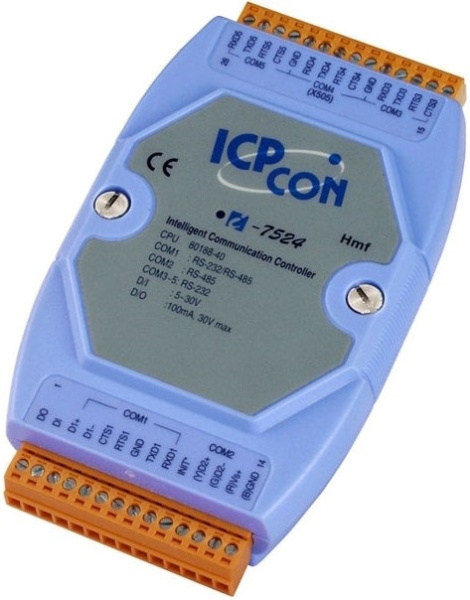 Изображение товара Контроллер ICP DAS I-7524D CR