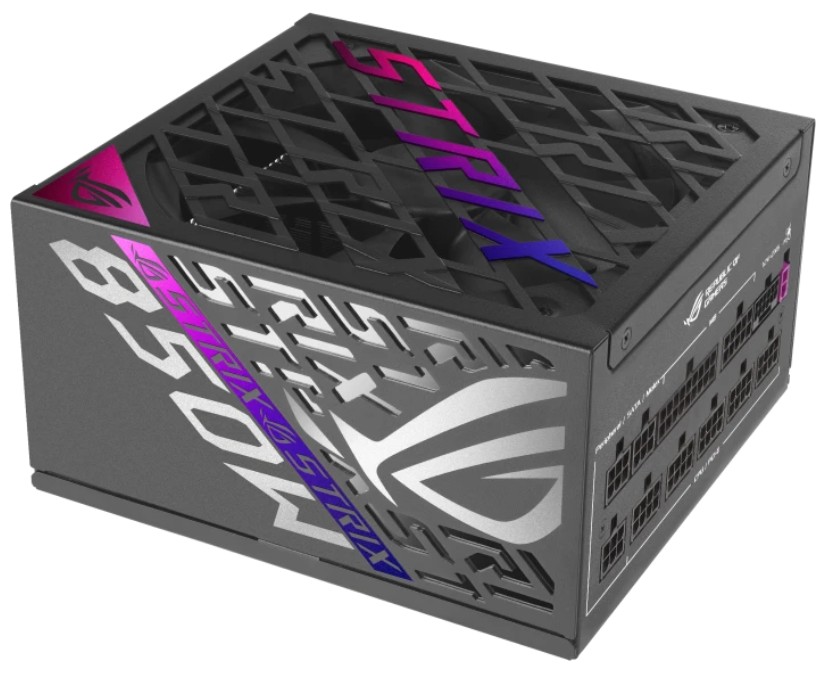 

Блок питания ATX ASUS ROG-STRIX-850P-GAMING 90YE00W2-B0NA00 850W, 80+ Platinum, full modular, ROG-STRIX-850P-GAMING