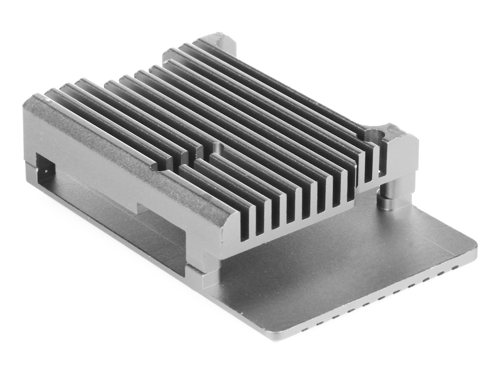 

Корпус Qumo RS001 Aluminium Case for Raspberry Pi 4, silver, RS001