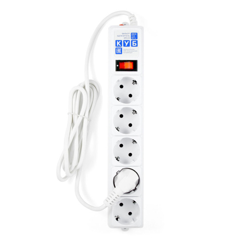 фото Сетевой фильтр  Power Cube SPG-B-6-WHITE в Казани