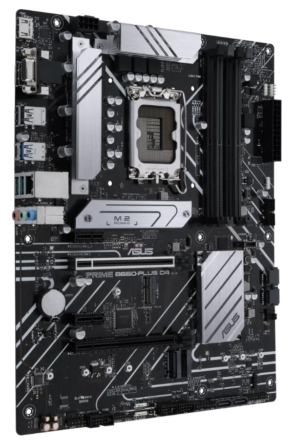

Материнская плата ATX ASUS PRIME B660-PLUS D4 90MB18X0-M1EAY0 (LGA1700, B660, 4*DDR4 (5066), 2*PCIe, 3*M.2, 4*SATA, 3*USB 3.2, 2*USB 2.0, HDMI, DP), PRIME B660-PLUS D4