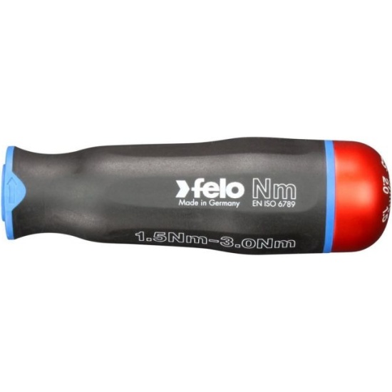 

Рукоятка Felo 10000206 c регулировкой крутящего момента Серия Nm 1,5-3,0 Нм, 10000206
