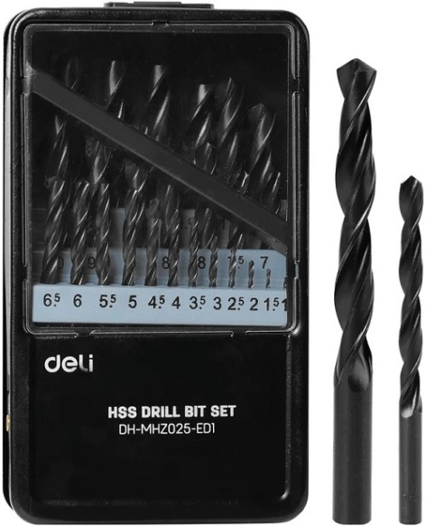 Изображение товара Набор сверл Deli DH-MHZ025-ED1