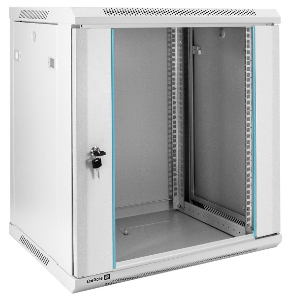 

Шкаф настенный 19", 12U Exegate EC-WM-12U.600.G.GREY EX298604RUS телекоммуникационный (19", 12U, 600x600x635mm (ШхГхВ), передняя дверь закаленное стек, EC-WM-12U.600.G.GREY