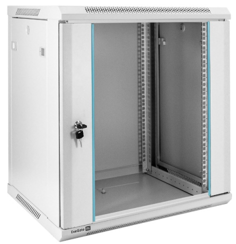 фото Шкаф настенный 19", 12U Exegate EC-WM-12U.600.G.GREY в Уфе