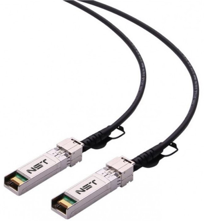 

DAC кабель NST NS-SFP-DAC-G10-05 10Гбит/c 0,5м., NS-SFP-DAC-G10-05