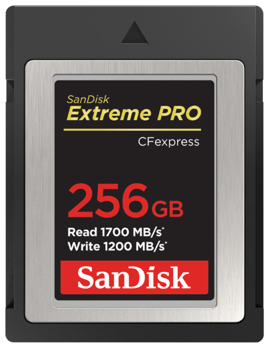 

Карта памяти 256GB SanDisk SDCFE-256G-GN4NN CFexpress Type B Extreme Pro 1700/1200 Mb/s, SDCFE-256G-GN4NN