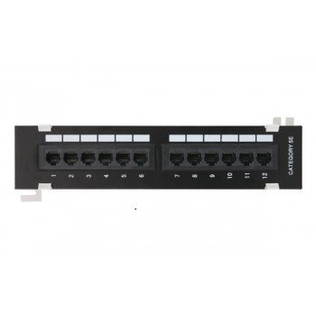 Изображение товара Патч-панель Netlan EC-UWP-12-UD2 для сетей 12 портов RJ45