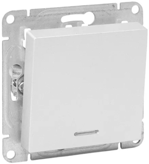 

Выключатель одноклавишный EKF UP1-SWA-14 с подсветкой, алюминий Эпика, UP1-SWA-14