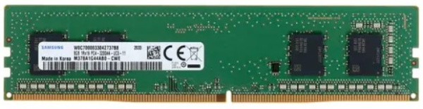 Изображение товара Модуль памяти DDR4 8GB Samsung 3200 МГц UDIMM