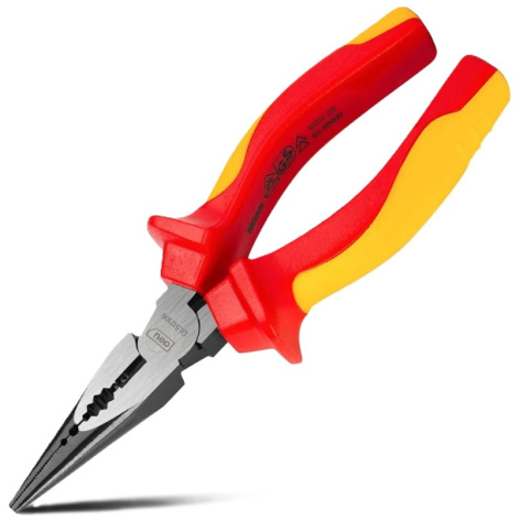 Изображение товара Плоскогубцы DL512106 Deli изолированные 160 мм с защитой 1000 В