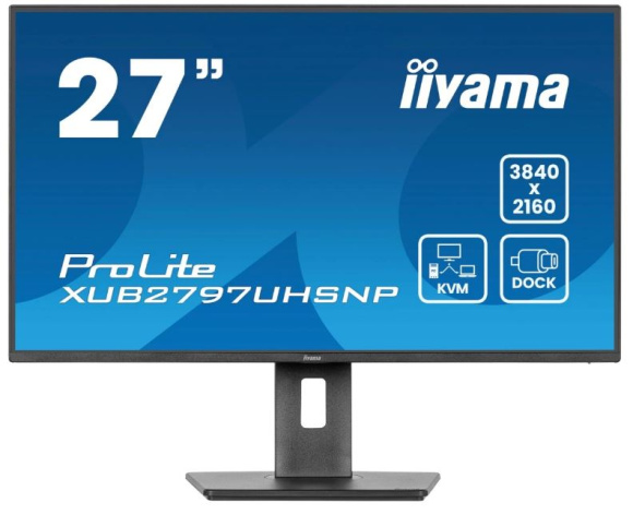Изображение товара Монитор Iiyama ProLite XUB2797UHSNP-B1 27 IPS 4K с VESA и HDMI