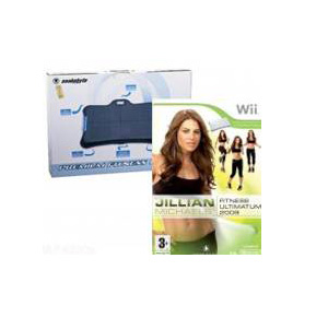

Комплект игровой Snakebyte <> Fitness Board + Jillian контроллер Premium Fitness Board black + Jillian Michaels' Fitness Ultimatum (Wii), Fitness Board + Jillian