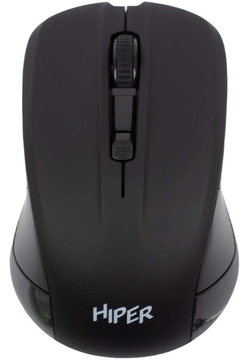 

Мышь Wireless HIPER HOMW-101-BT black, 1000-1600dpi, BT, 4 but, HOMW-101-BT