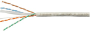 фото Кабель витая пара U/UTP 6 кат. 4 пары  Cabeus UTP-4P-Cat.6-SOLID-LSLTx-GY-25