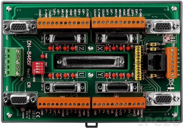 

Плата ICP DAS DN-8468FB CR Daughter board for FUJI motor driver, Din-Rail mountable, DN-8468FB CR