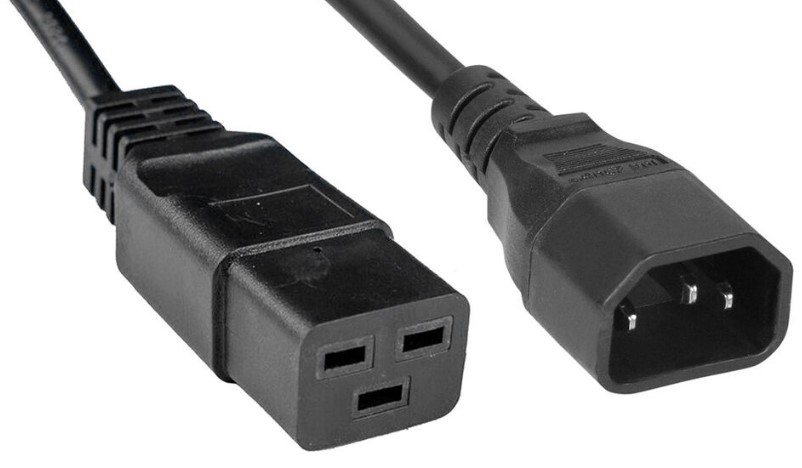 

Кабель питания Cabeus PC-IEC19-IEC14-1.8M C19 - C14 (3x1.5), 16A, прямая вилка, 1.8м, PC-IEC19-IEC14-1.8M