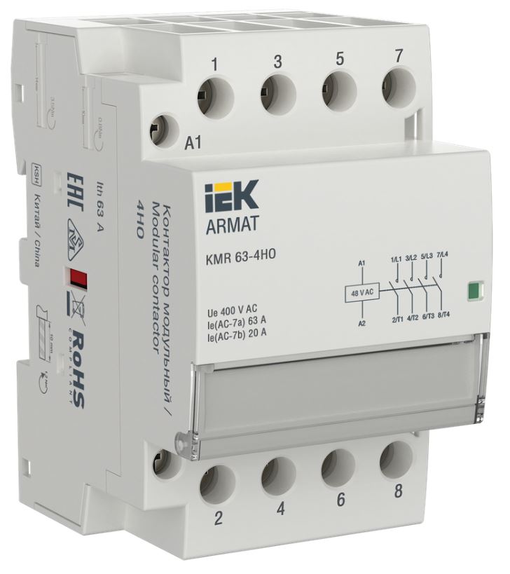 Контактор IEK AR-KMR10-063-40-048