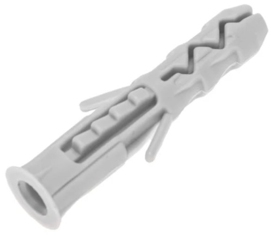 Изображение товара Дюбель KRANZ KR-01-3619-012 распорный для кирпича и бетона 50 мм