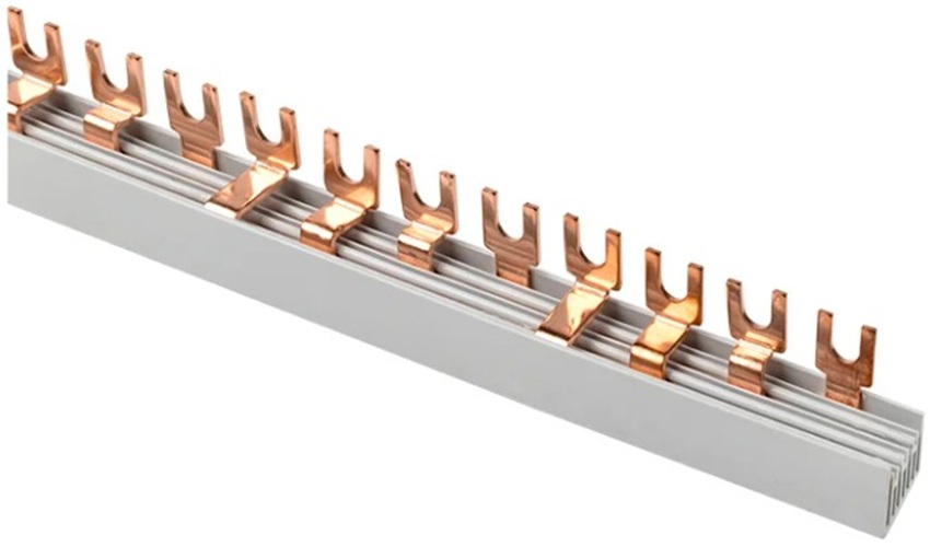 

Шина соединительная EKF fork-04-63 типа FORK для 4-п нагр. 63А 54 мод., fork-04-63