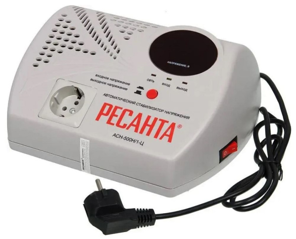 Изображение товара Стабилизатор напряжения Ресанта 63/6/9 настенный с цифровым индикатором