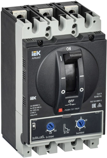 Автоматический выключатель IEK AR-MCCB-3A-085-0125A-ATUC