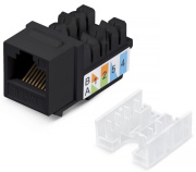 фото Модуль  Cabeus KJ-RJ45-Cat.6-90-SW-BK