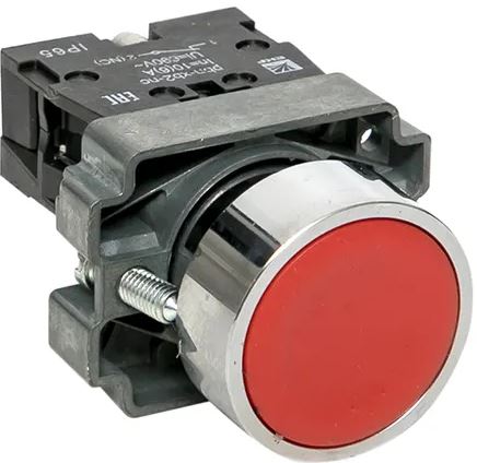 

Кнопка EKF xb2-ba42-65 BA42 красная NC IP65, xb2-ba42-65