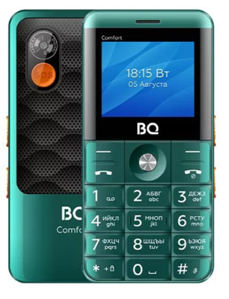 фото Мобильный телефон  BQ 2006 Comfort Green+Black в Казани
