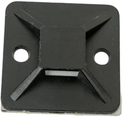 

Площадка самоклеящаяся EKF plc-25x25-b (25х25мм.) черная (100шт.), plc-25x25-b