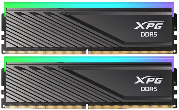 

Модуль памяти DDR5 32GB (2*16GB) ADATA AX5U6000C3016G-DTLABRBK XPG Lancer Blade black PC5-48000 6000MHz CL30 1.35V, AX5U6000C3016G-DTLABRBK