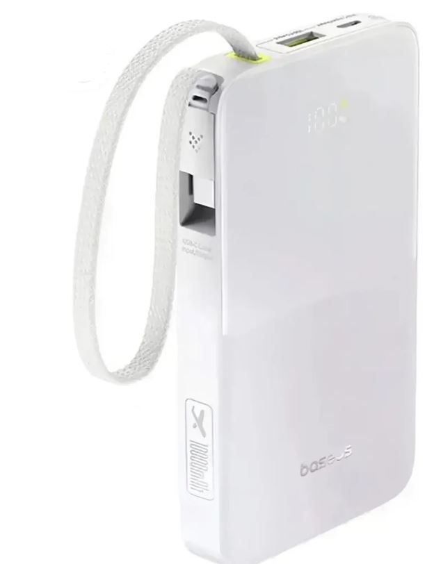 

Аккумулятор внешний портативный Baseus PPBD2-1W20 E0027601 Moon White, PPBD2-1W20