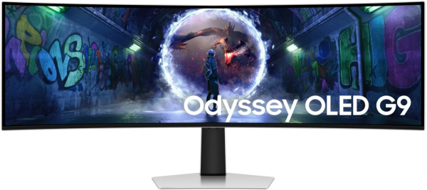 Изображение товара Монитор Samsung Odyssey OLED G9 49 LED изогнутый 5120x1440 игровая модель