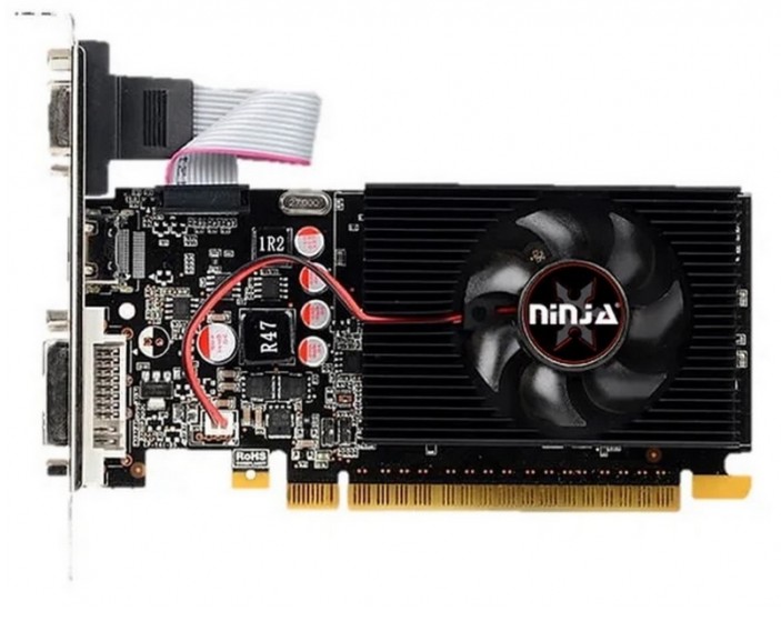 

Видеокарта PCI-E Sinotex Radeon R5 220 NINJA 1G (AFR522013F) 1GB DDR3 64bit 40nm 650/800MHz DVI/HDMI/CRT, Radeon R5 220 NINJA 1G (AFR522013F)