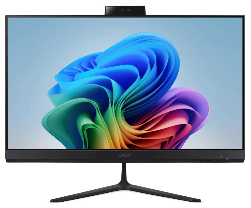 Моноблок 23.8'' Acer Aspire C24B-GKRK DQ.BSPCD.001 Ryzen 5 330 AI/16GB/512GB SSD/Arc Graphics/1920х1080/Wifi/Cam/kbd/mouse/Eshell/black