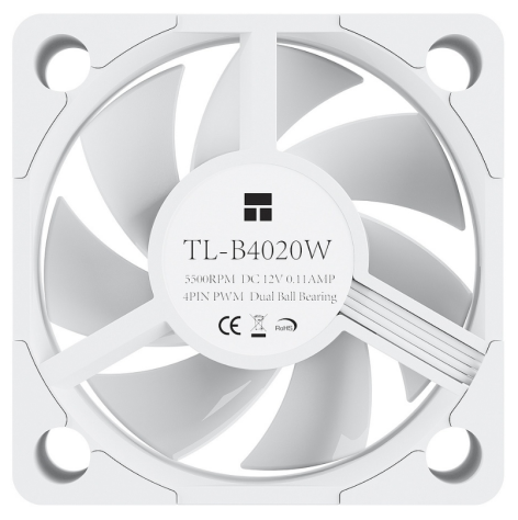 Изображение товара Вентилятор Thermalright TL-B4020W для корпуса ПК компактный и производительный