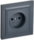 фото Розетка без заземления в сборе IEK BR-R10-10-K35-F в Красноярске