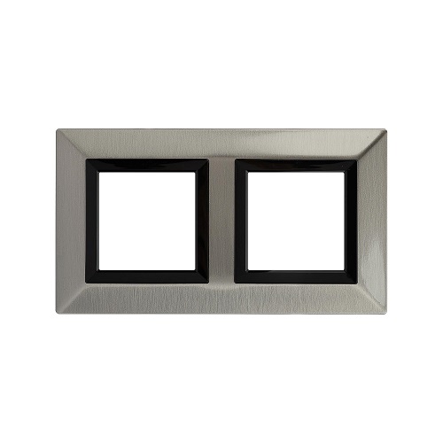 

Рамка из металла DKC 4409854 для встраиваемых в стену ЭУИ серии Avanti, никелированная, 4 модуля, "Avanti", 4409854