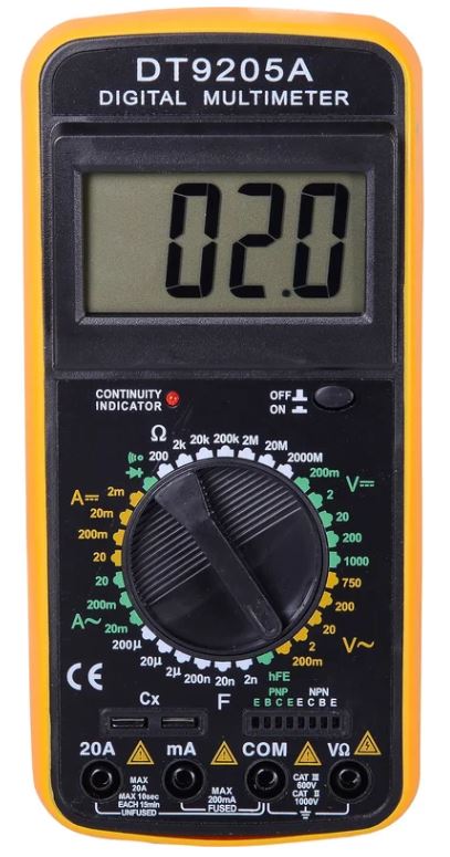 

Мультиметр Ресанта 61/10/506 TEK DT 9205A, 61/10/506