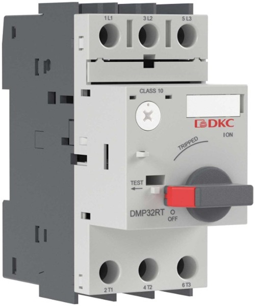 

Автоматический выключатель для защиты двигателя DKC DMP32RT-0010 YON DMP32RT с уставкой 6.3-10A 3P 100kA, DMP32RT-0010